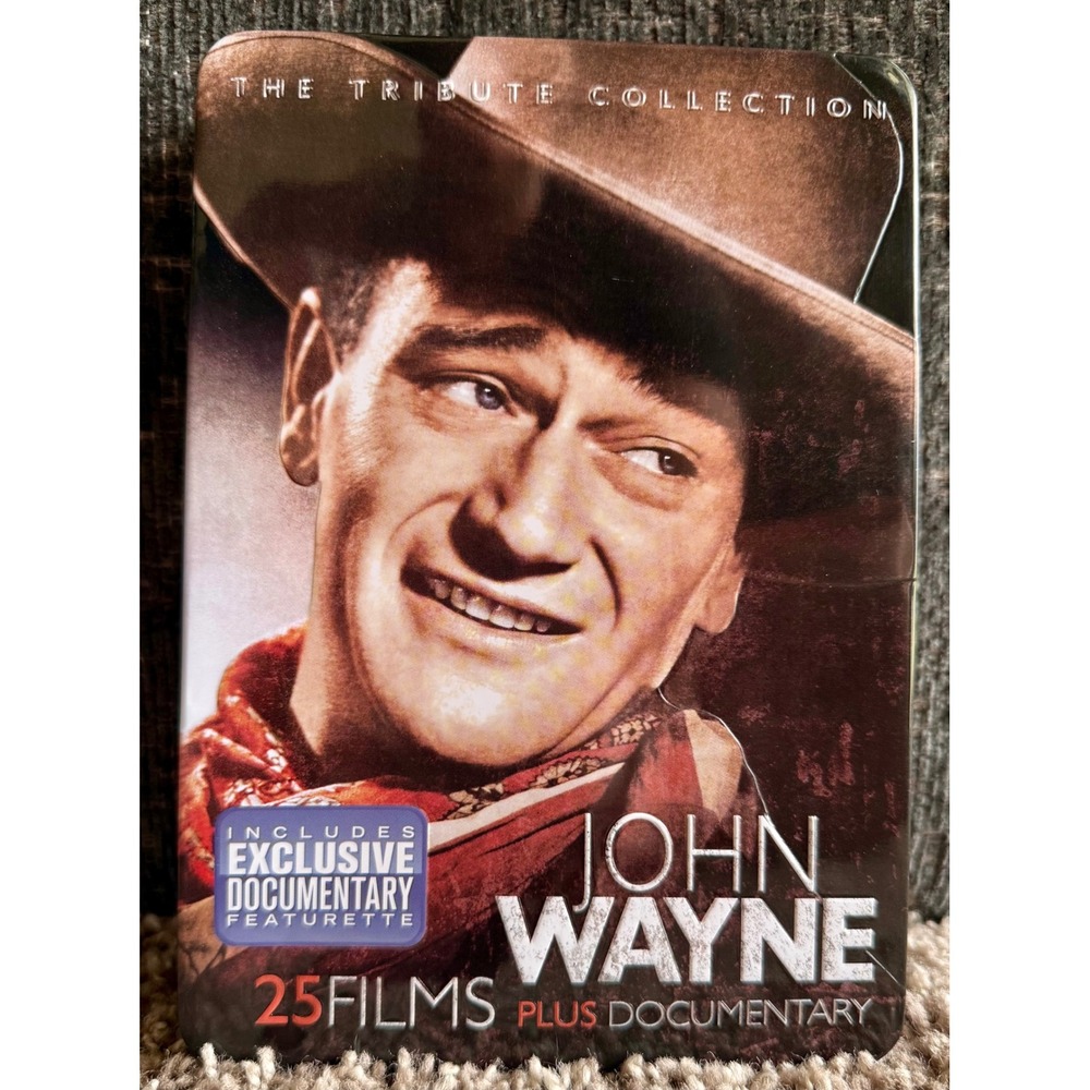 Mill Creek John Wayne Tribute Collection DVD 4 Disc Set Excellent 25 Films